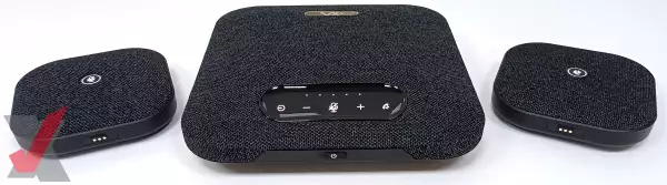 VoiceXpert VXA-211-W - USB/Bluetooth спикерфон с беспроводными микрофонами, DSP аудио, Hi-Fi динамик, аккумулятор