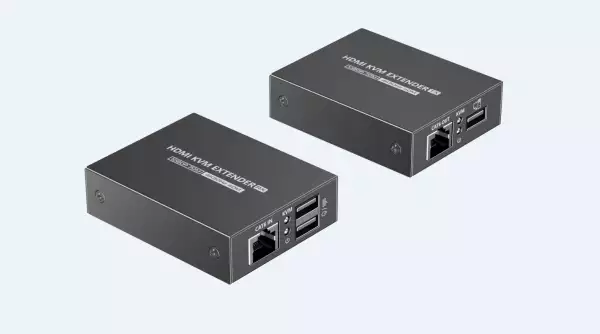 Lenkeng LKV372KVM - Удлинитель HDMI и USB, FullHD, KVM, CAT6/6a/7 до 70 метров