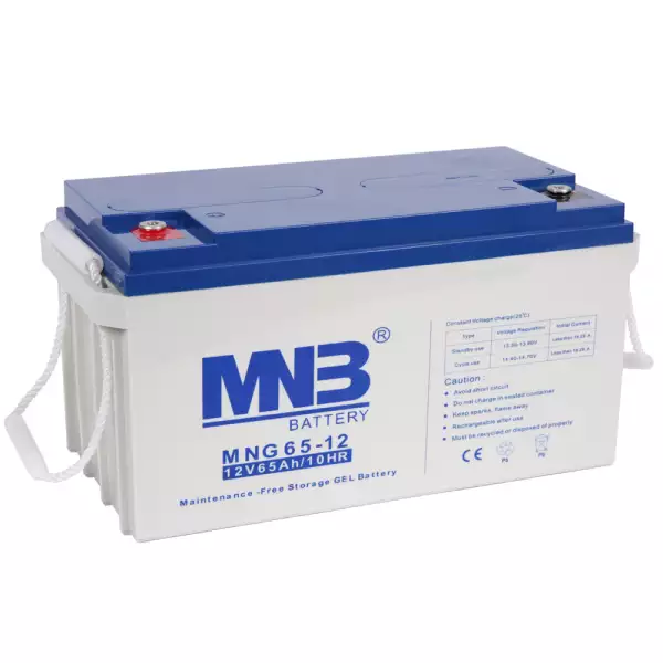 MNB MNG65-12 Аккумуляторная батарея серии MNG  (12 В, 65 Ач, 350х167х174 мм, 21 кг)