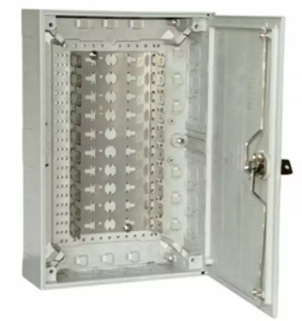 VTOM KRB-100 Коробка распределительная на 100 пар с цилиндрическим замком и хомутом