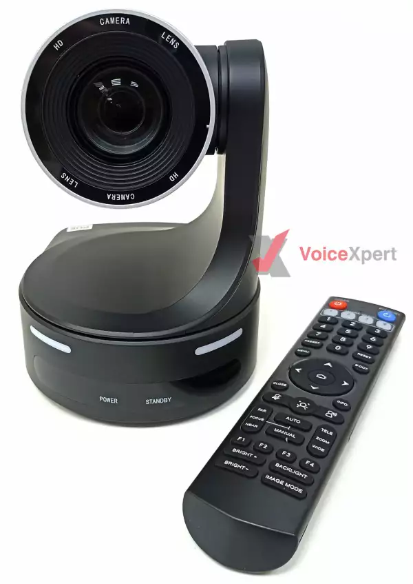 VoiceXpert VXV-350-HDA - PTZ-камера, HD-видео, зум 20x, HDMI, 3G-SDI, USB 3.0, IP, функции: автотрекинг, автокадрирование, управление жестами