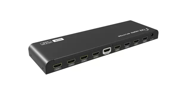 Lenkeng LKV318EDID-V3.0 — Разветвитель (сплиттер) 1×8 HDMI, 4K