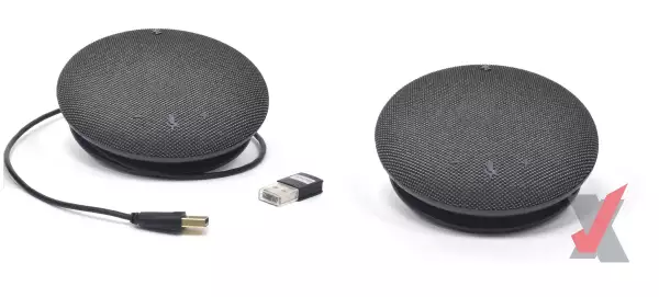 VoiceXpert 121-KIT - комплект USB/Bluetooth-спикерфонов, HD-аудио, Bluetooth-каскадирование, работа до 6 часов от аккумулятора