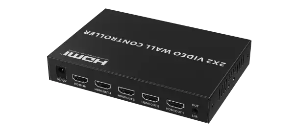 Контроллер видеостены, 1х4, 4K, RS232 Lenkeng LKV104VW-V2.0