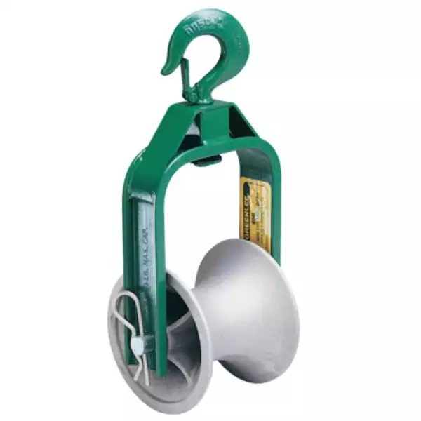 Кабельный ролик Greenlee 651 (12"; наруж диам. 10,62"; R канавки 2")