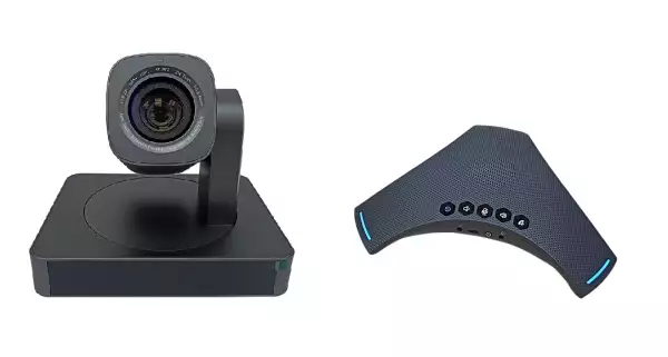 VoiceXpert VXV-360-KIT - комплект оборудования для конференц-комнат и аудиторий средних размеров, состав комплекта: PTZ-камера VXV-360-UHD и спикерфон VXA-212-UBE