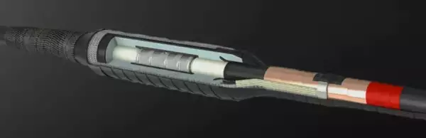 ИМАГ-Муфта-6/10-J-1х300-400 Комплект соединительной муфты холодной усадки для 1-жил. кабеля с изоляцией из СПЭ на 6/10 кВ, 1х300-400 мм2