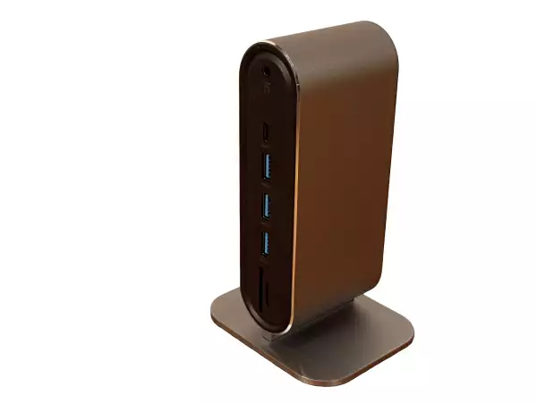VoiceXpert VXV-531-DOCK - коммутационный хаб (док-станция) для AV-комплектов. Интерфейсы: 3хUSB-С, 4хUSB3.0, VGA, HDMI, LAN, 3.5мм