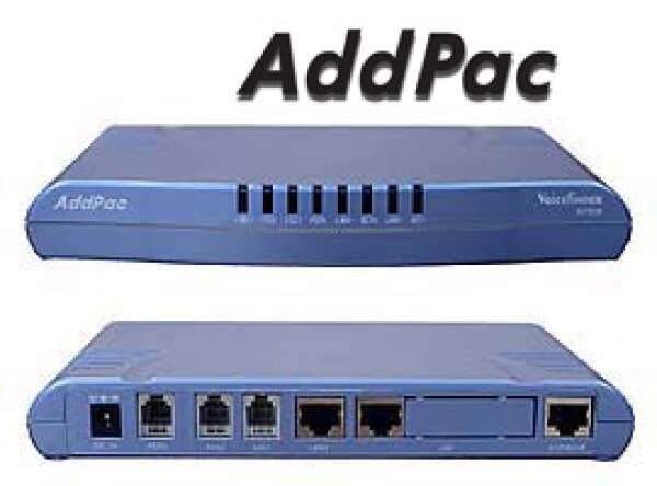 VoIP шлюз ADD-AP200-B (2 FXS, 1 резервный порт ТфОП, 2 порта 10BaseT) (AddPac Technology)