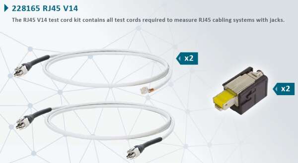 Комплект кабелей для тестирования Harting RJ45 HAN 3A (без адаптеров), Softing