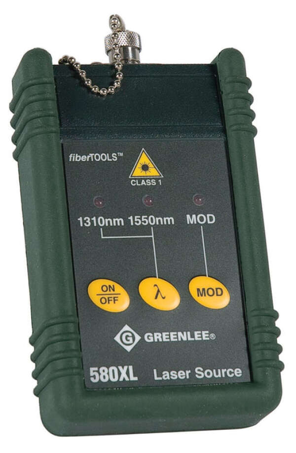 Greenlee 580XL-FC - источник излучения (1310/1550нм) c фиксированным FC адаптером