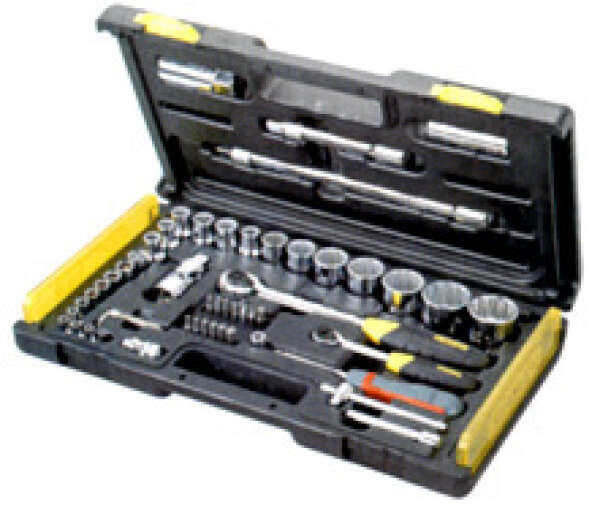 Stanley 2-85-581 - Набор затягивающего инструмента 1/4" и 1/2" (52 предмета)