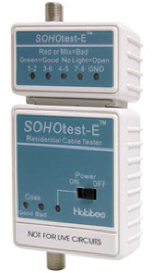 Hobbes SOHOtest-E - кабельный тестер