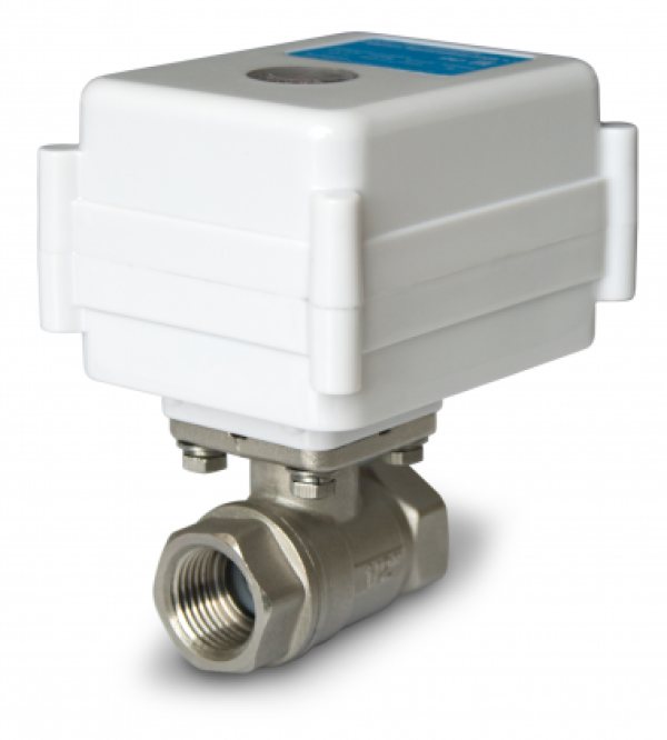 Neptun AquaСontrol 220В 1/2 - Кран с электроприводом Neptun AquaСontrol 220В, диаметр ½", латунь, класс защиты IP65