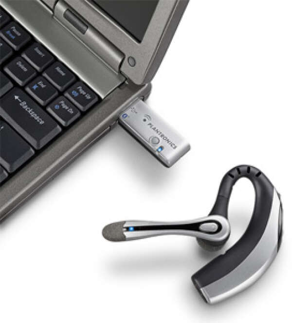 Voyager™ 510 USB, гарнитура с USB-адаптером (Plantronics)