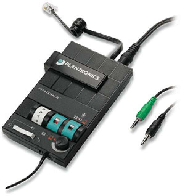 Plantronics Mx10 — адаптер для подключение гарнитуры к телефонному аппарату и компьютеру