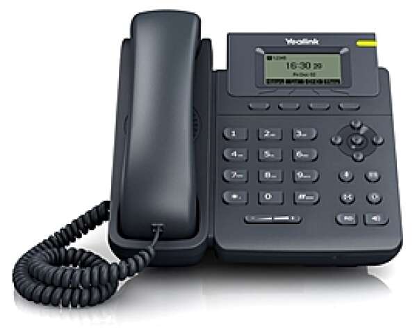 Yealink SIP-T19P - IP-телефон, ч/б дисплей 4 строки, 1 линия, POE, без блока питания