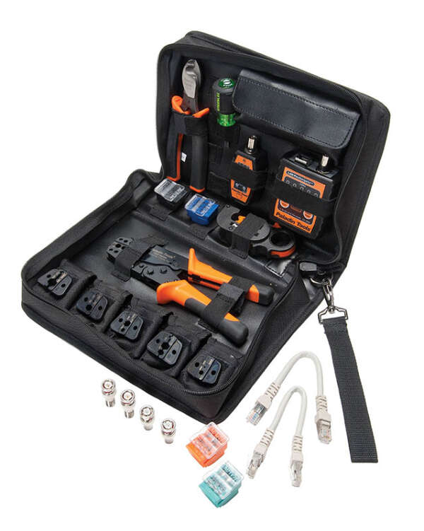 Paladin Tools PA901083 Broadcast Ready - набор инструментов для работы с коаксиальным кабелем