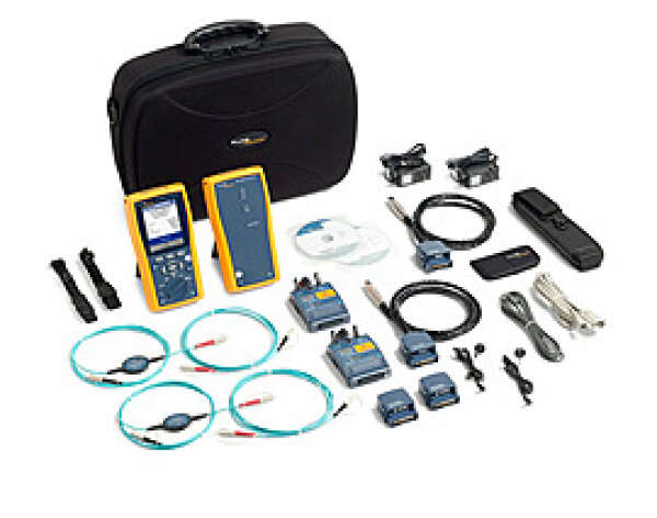 Fluke Networks DTX-1800 с оптическими модулями оптического тестера (MM) DTX Encircled Flux