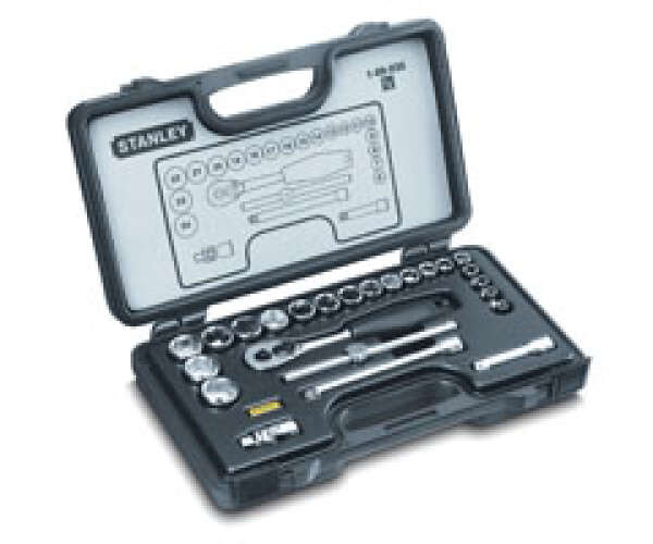 Stanley 1-89-035 - Набор торцевых головок (24 эл., 3/8" метрический)