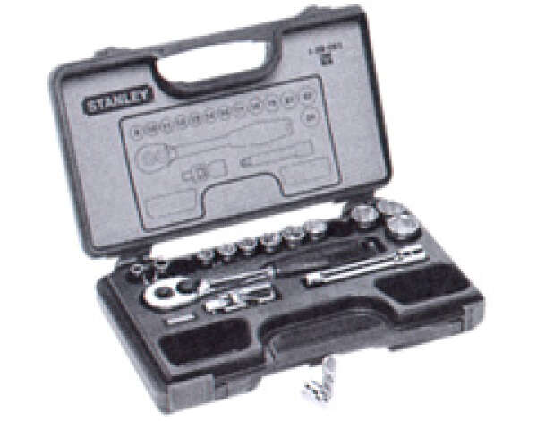 Stanley 1-89-091 - Набор торцевых головок (16 эл., 1/2" метрический)