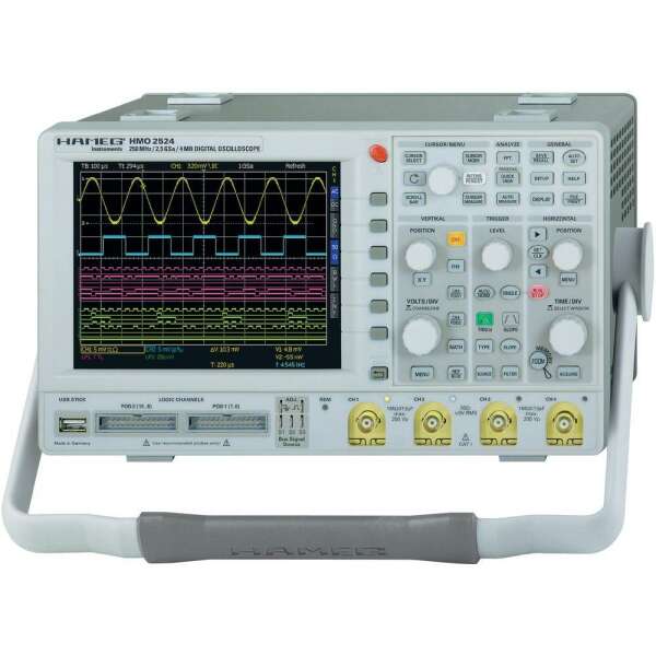Rohde&Schwarz  HMO2524 - четырехканальный осциллограф, 250 МГц
