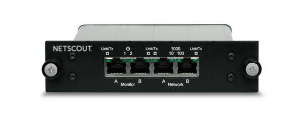 NETSCOUT 340-1049 - медный TAP ответвитель трафика, 1 Line/Link Copper Ethernet 10/100/1000 Module, -48VDC