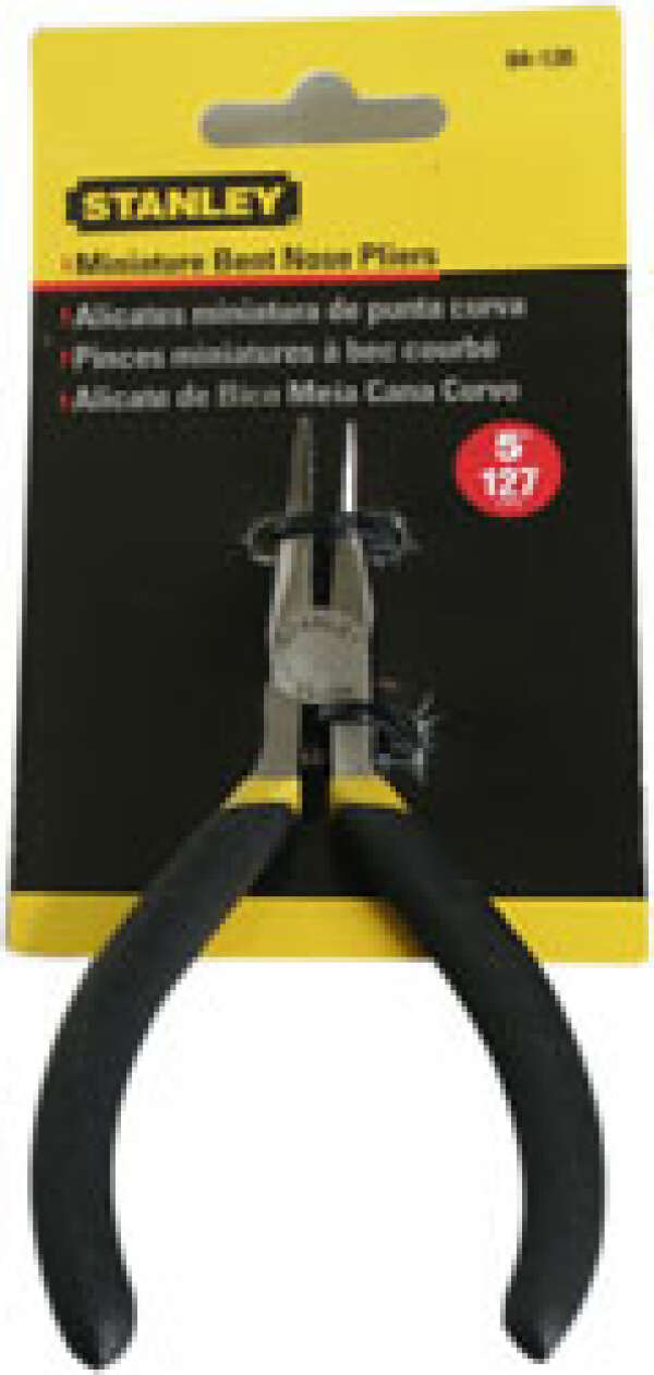 Stanley 0-84-126 - Длинногубцы изогнутые, 127 мм, Stanley