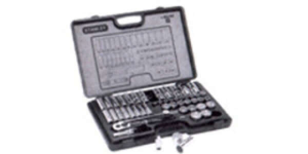 Stanley 1-89-095 - Набор головок (50 эл., 1/2" метрический)