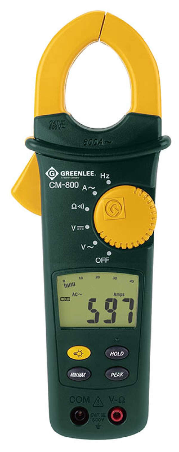 Greenlee CM-800 - токовые клещи