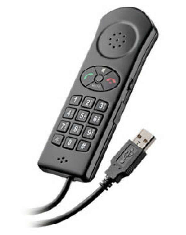.Audio™ 1100М, USB телефонная трубка для компьютера, оптимизирована для работы с Microsoft Office Communicator (Plantronics)