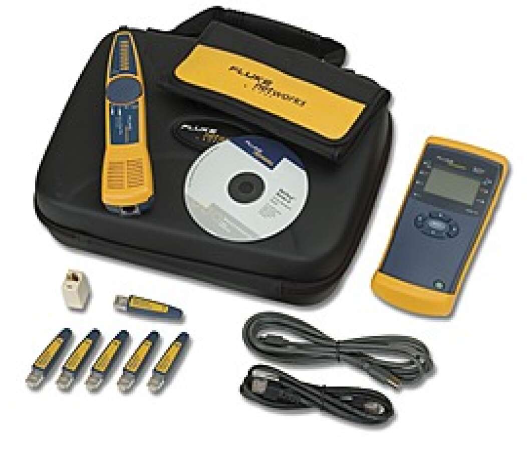 Fluke Networks NetTool Series II Network Service Kit комплект тестера