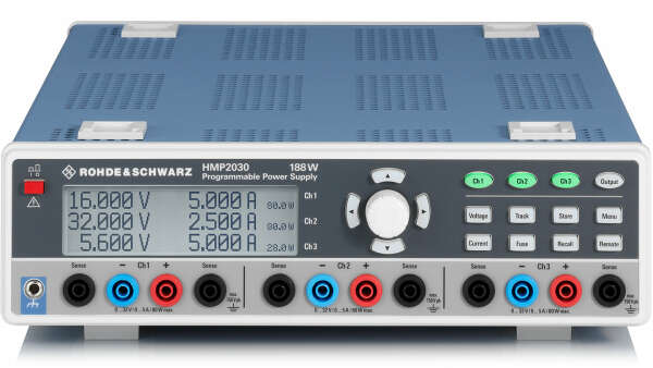 Rohde&Schwarz HMP2030 - программируемый источник питания, 3 канала, 188 Вт (код модели: 3629.6718.03)