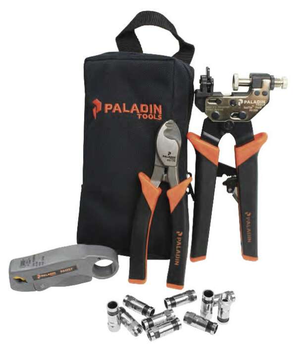 Paladin Tools PA4910 - набор инструментов SealTite Pro CATV для монтажа коаксиального кабеля