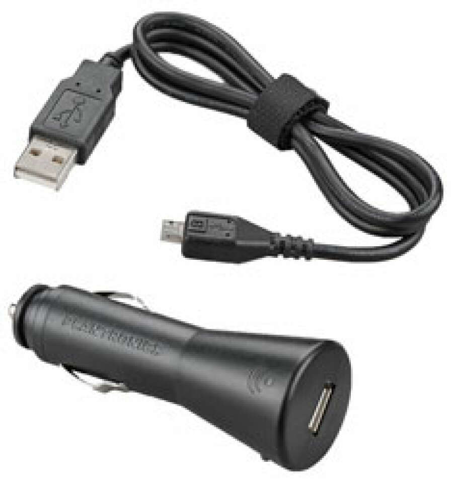 Автомобильное зарядное устройство с кабелем USB — micro-USB .