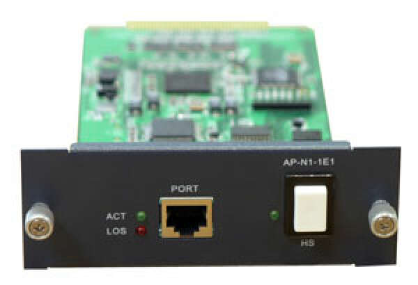 AddPac AP-GS-E1, интерфейсный модуль E1/T1 (RJ45) для базового шасси AP1500/2000/2500/3000/3500