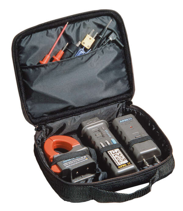 APPA 17A+15+11+CASE - комплект приборов: мультиметр АРРА 17A с поверкой, преобразователь тока APPA 15, датчик температуры APPA 11, кейс