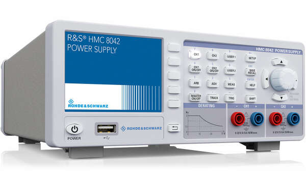 Rohde&Schwarz HMC8042-G - источник питания, 0 - 32В/5А, макс. 100В, 2 канала, IEEE-488 (GPIB) (код модели: 3593.1035.02)