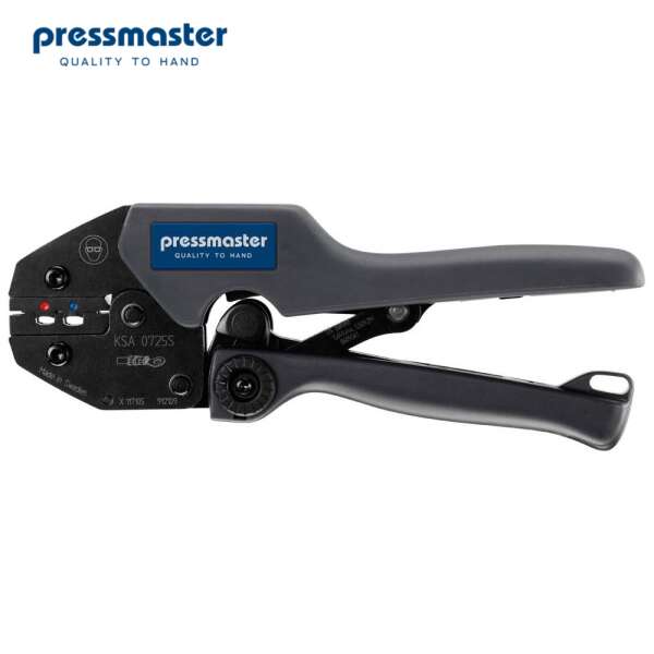 Pressmaster KSA 0725S - кримпер для обжима изолированных наконечников (0.75 - 2.5 мм²)