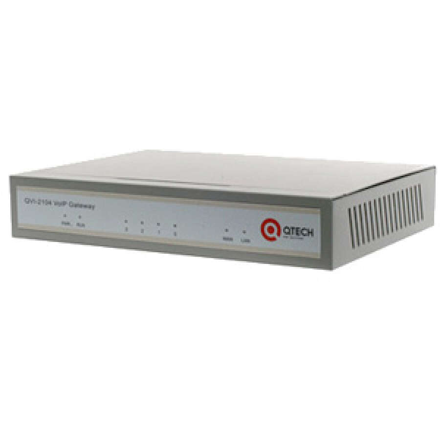 QTECH QVI-2104 VoIP шлюз 4 порта FXO цена, купить QVI-2104-FXO в ...